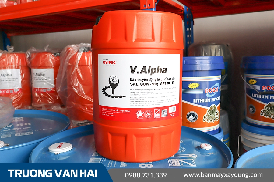 V.Alpha 80W-90 - Nhớt hộp số xe ô tô cao cấp