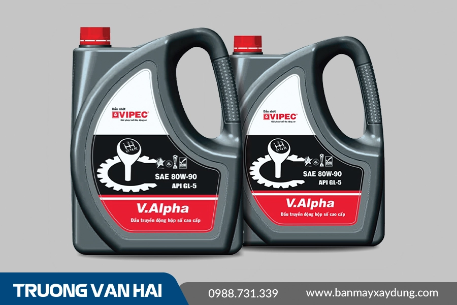 V.Alpha 80W-90 - Nhớt hộp số xe ô tô cao cấp