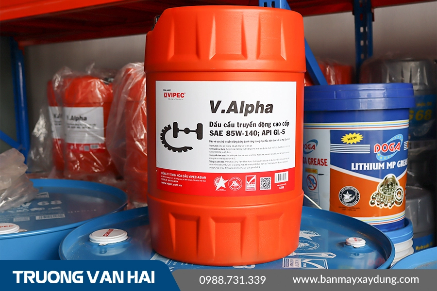 V.Alpha 85W-140 - Nhớt hộp số xe ô tô cao cấp