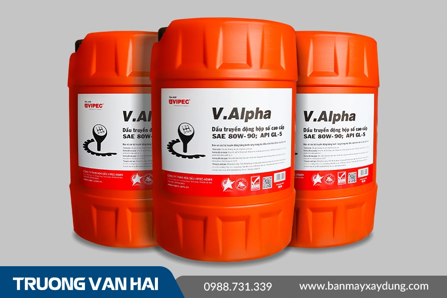 V.Alpha 85W-140 - Nhớt hộp số xe ô tô cao cấp