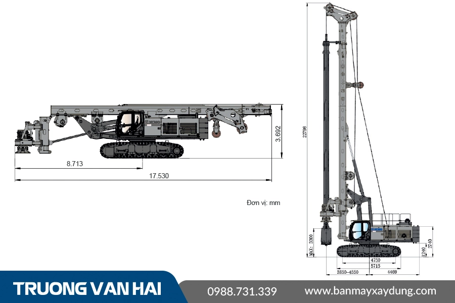 Máy khoan cọc nhồi XCMG XR240E