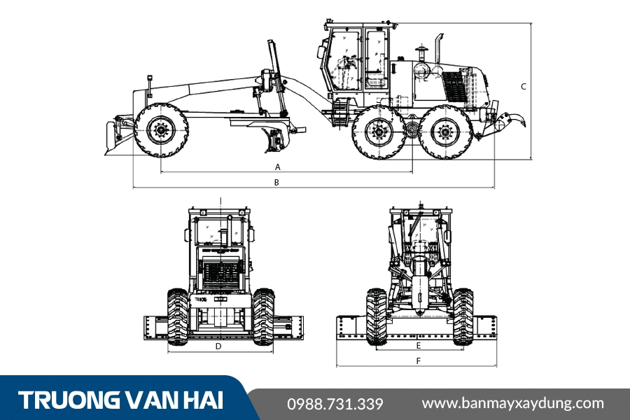 Máy san gạt XCMG GR135